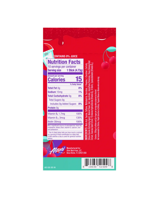 energy sticks - cherry slush